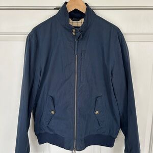 Men's J. Crew Navy Coach’s Jacket Size L